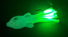 Load image into Gallery viewer, Globy - 4" Goby Tube Jig - Glow in the Dark & LED Light!