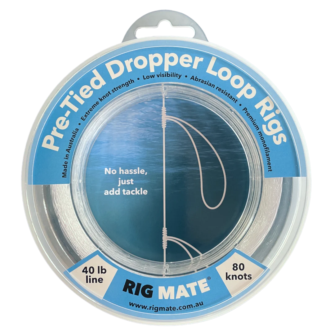 Rig Mate - Pre-Tied Dropper Loop Rigs, Men's, Size: 10 lbs