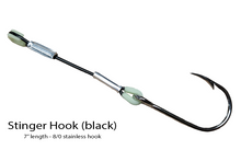 Load image into Gallery viewer, Stinger Hook - Add on for your jigs & leaders!