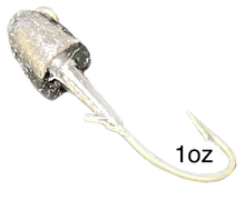 Load image into Gallery viewer, Lead Jig Heads (unpainted)