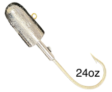 Load image into Gallery viewer, Lead Jig Heads (unpainted)