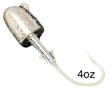 Load image into Gallery viewer, Lead Jig Heads (unpainted)