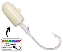 Load image into Gallery viewer, Lead Jig Heads - Glow in the Dark (STARDUST)