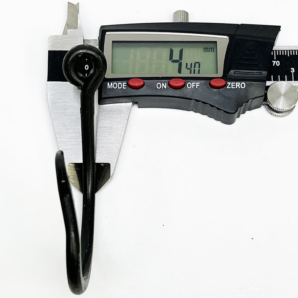 18/0 Black Forged High Carbon Circle Hook - Offset *DISCONTINUED ...