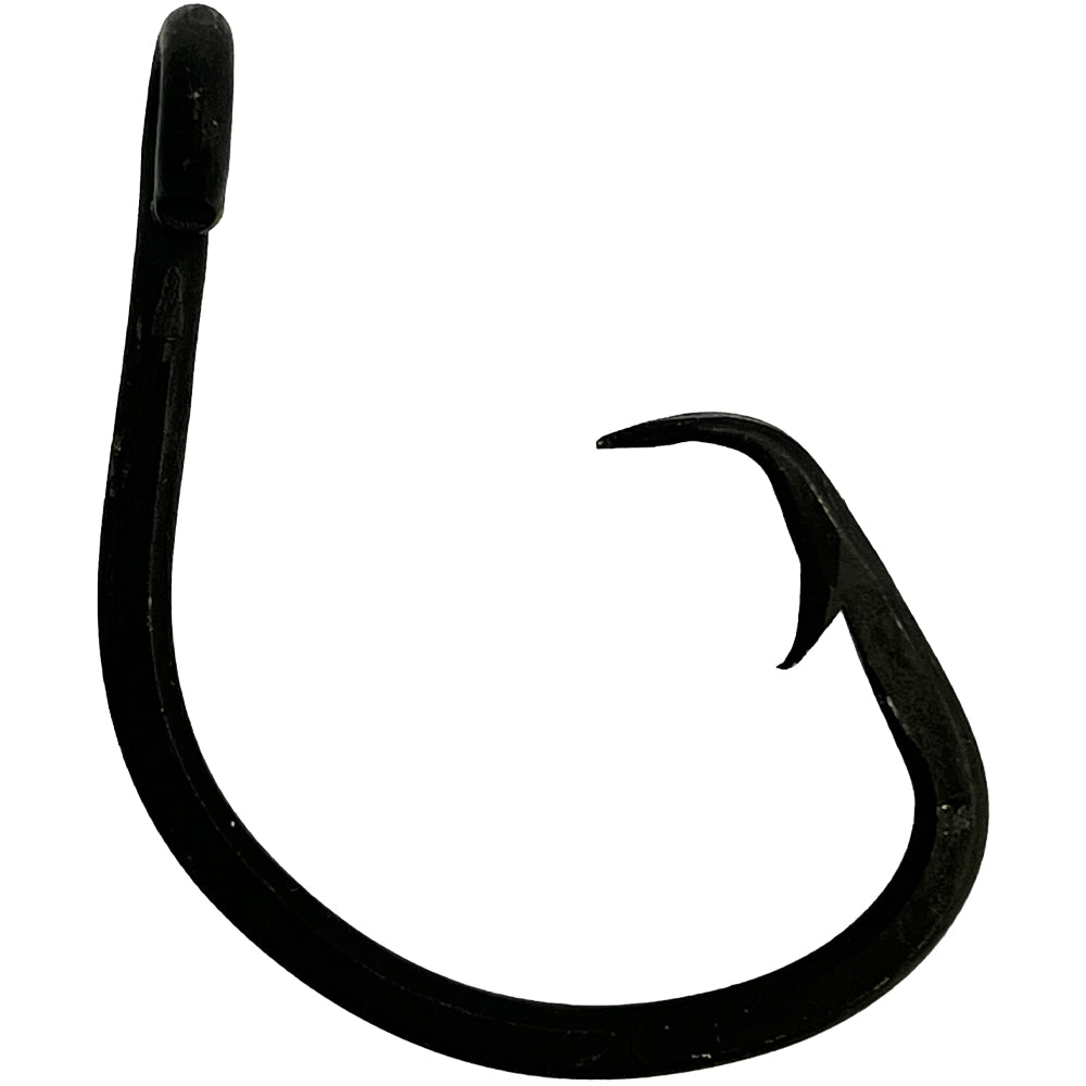 18/0 Black Forged High Carbon Circle Hook