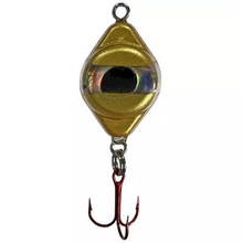 Load image into Gallery viewer, Fish Daddy 1/16 oz Dirty Bomb Spoon - Blinking LED - Gold