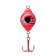 Load image into Gallery viewer, Fish Daddy 1/16 oz Dirty Bomb Spoon - Blinking LED - Pink Tiger