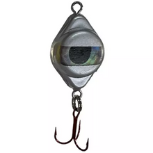 Load image into Gallery viewer, Fish Daddy 1/16 oz Dirty Bomb Spoon - Blinking LED - Silver