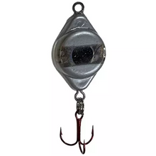 Load image into Gallery viewer, Fish Daddy 1/16 oz Dirty Bomb Spoon - Blinking LED - Silver