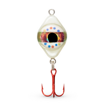 Load image into Gallery viewer, Fish Daddy 1/16 oz Dirty Bomb Spoon - Blinking LED - Wonder Bread