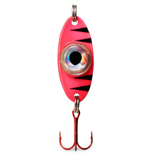 Load image into Gallery viewer, Fish Daddy 1/4 oz Dirty Bomb Spoon - Blinking LED - Pink Tiger