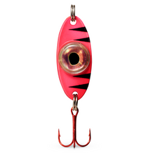 Load image into Gallery viewer, Fish Daddy 1/4 oz Dirty Bomb Spoon - Blinking LED - Pink Tiger
