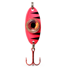 Load image into Gallery viewer, Fish Daddy 1/4 oz Dirty Bomb Spoon - Blinking LED - Pink Tiger