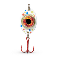 Load image into Gallery viewer, Fish Daddy 1/8 oz Dirty Bomb Spoon - Blinking LED - Wonder Bread