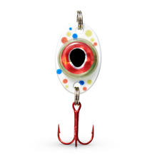 Load image into Gallery viewer, Fish Daddy 1/8 oz Dirty Bomb Spoon - Blinking LED - Wonder Bread