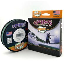 Load image into Gallery viewer, Spin5 Fishing Braid