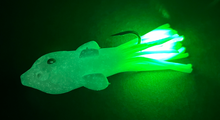 Load image into Gallery viewer, Globy - 4&quot; Goby Tube Jig - Glow in the Dark &amp; LED Light!