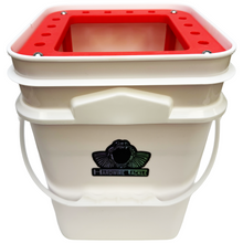 Load image into Gallery viewer, Jig Caddy - 4 Gallon Square Bucket Tackle Organizer
