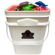 Load image into Gallery viewer, Jig Caddy - 4 Gallon Square Bucket Tackle Organizer