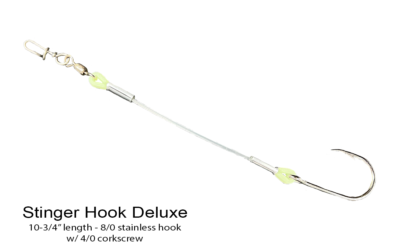 best stainless steel fishing hooks Stinger Hook Deluxe