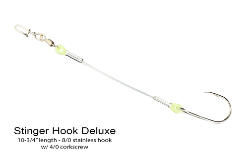 Stinger Hook Deluxe - Add on for your jigs & leaders!